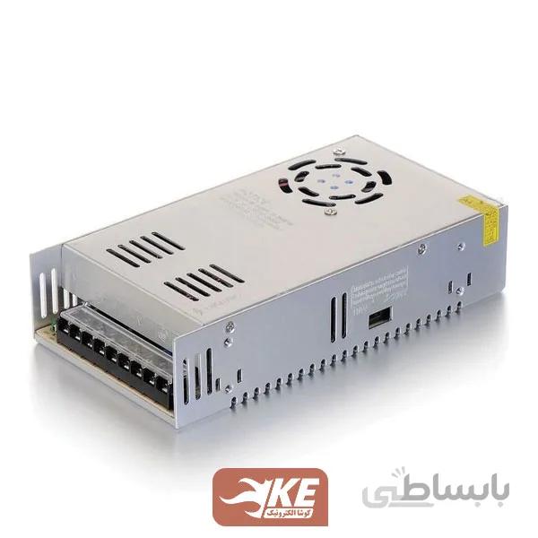 منبع تغذیه کف خواب 12 ولت 30 آمپر فن‌دار ادیسون