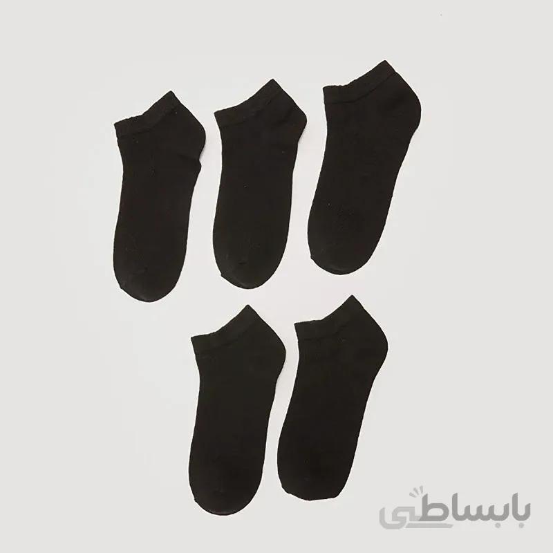 جوراب مردانه ال سی وایکیکی مدل S28923Z8 مجموعه 5 عددی