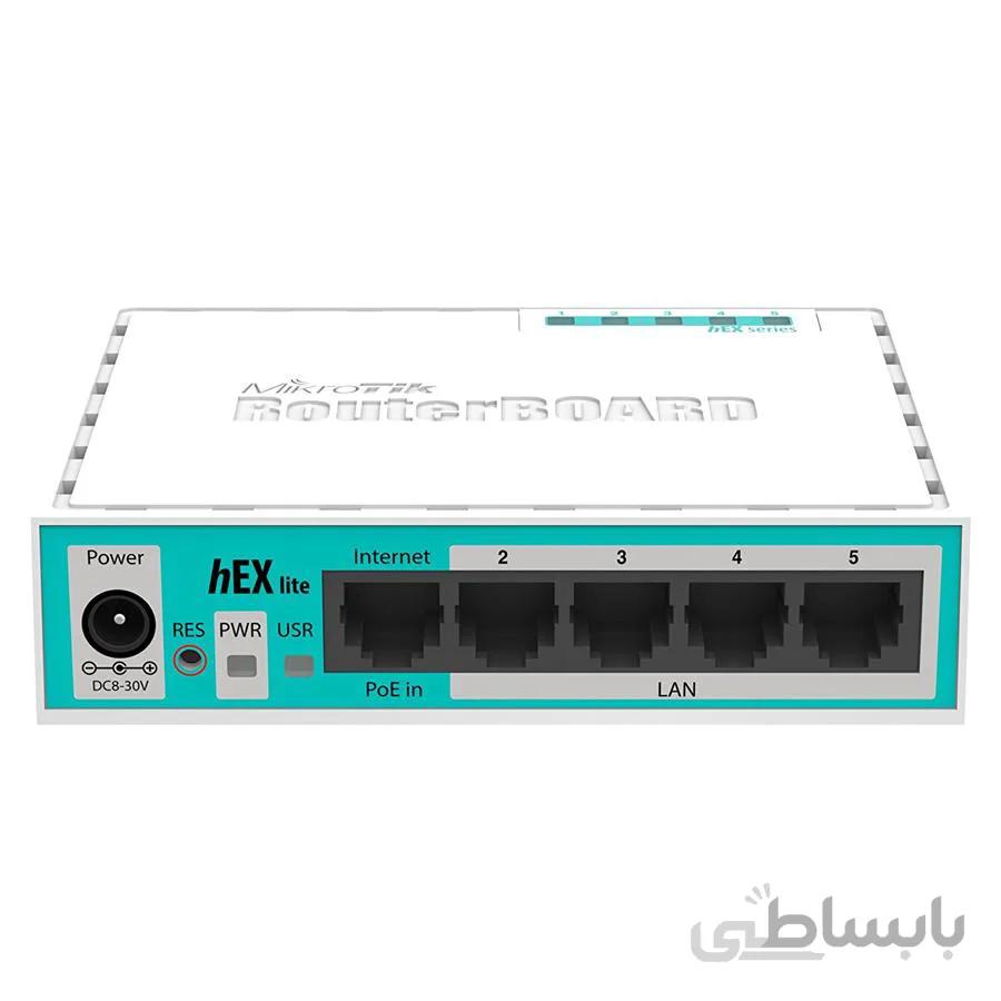 روتر میکروتیک مدل HEX lite _ RB750Gr2 ا Routeur Mikrotik HEX lite RB750r2