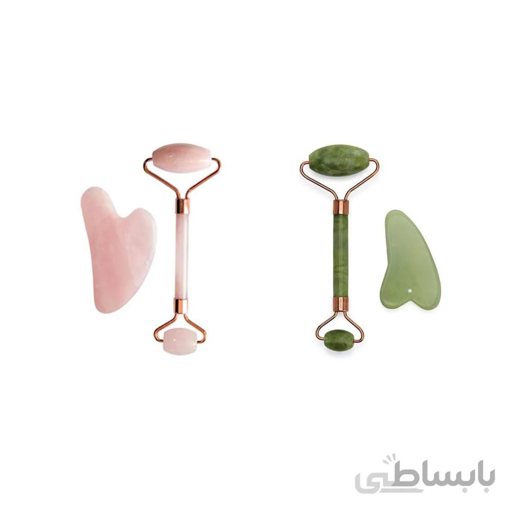 سنگ جیدرولر و سنگ گواشا مراقبت پوستی