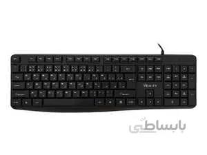 کیبورد با سیم وریتی مدل Verity V-KB6124