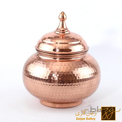 شکلات خوری مسی خمره ای