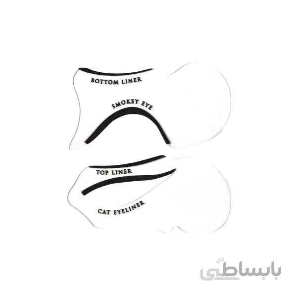 شابلون خط چشم بسته 2 عددی