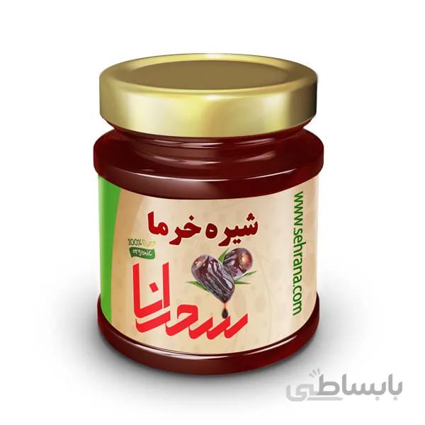 شیره خرما اعلا و 100 درصد طبیعی 500 گرم