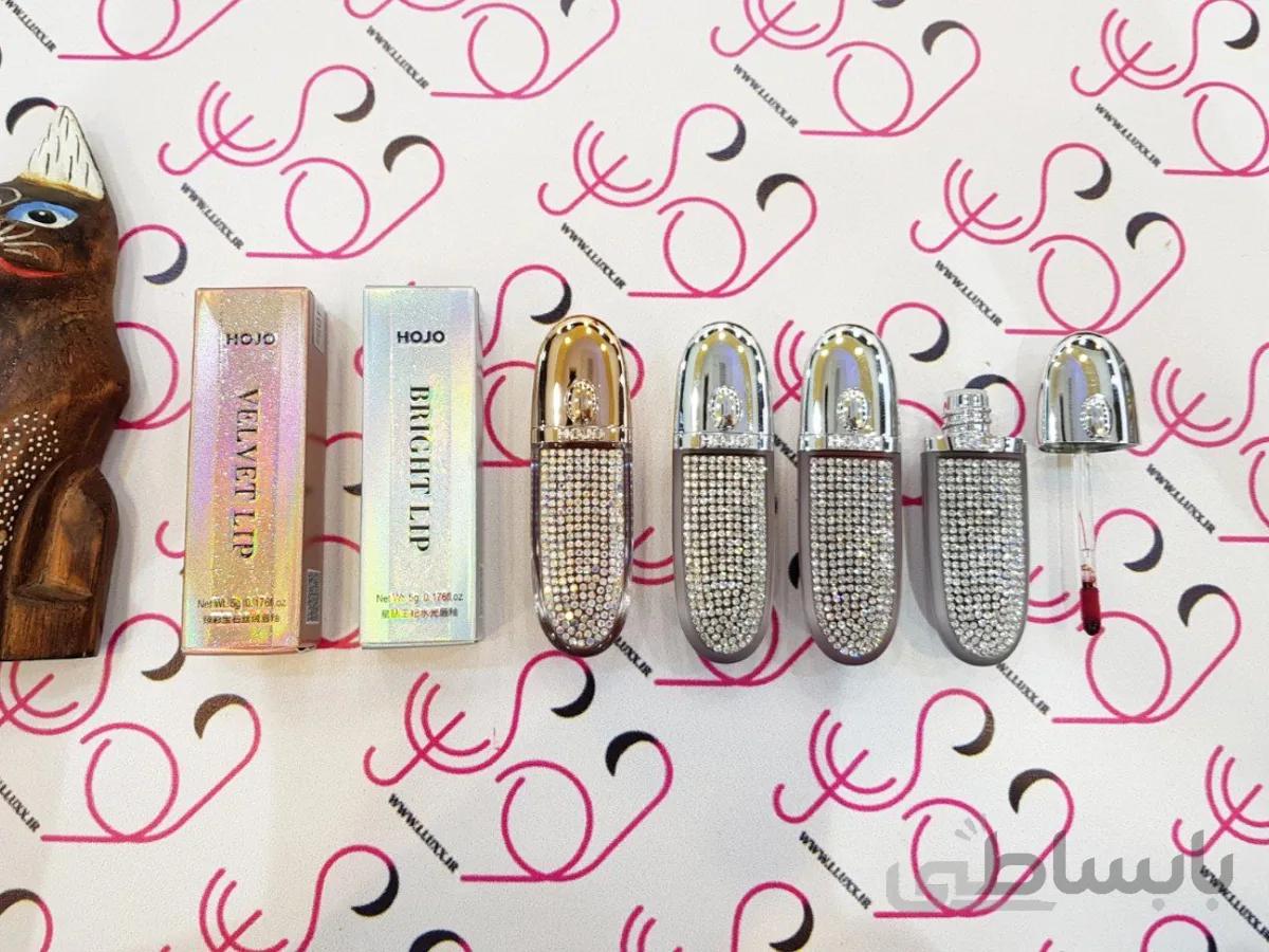 رژ لب مایع هوجو HOJO مدل نگین دار برایت لیپ BRIGHT LIP