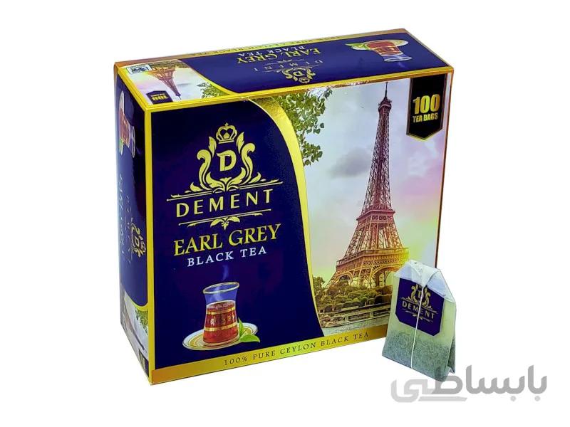 چای سیاه معطر کیسه ای دمنت بسته 100 عددی