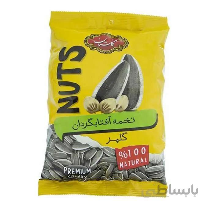 تخمه آفتابگردان گلپر گلستان ۱۰۰ گرمی ا -