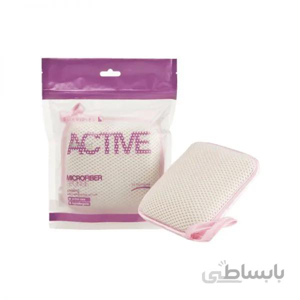 اسفنج حمام میکروفایبر مدل ACTIVE سوآوی پیل Suavipiel