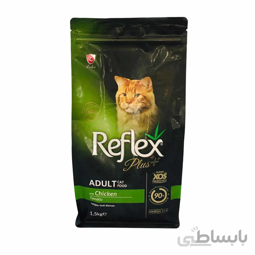 غذای خشک گربه بالغ Reflex plus مدل Chicken