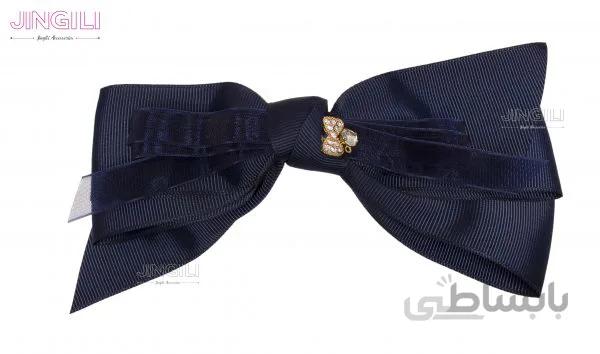 گیره مو مدل پاپیون ساتن کد cw0021