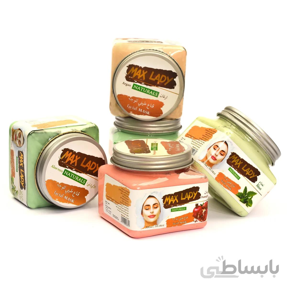ماسک گچی مکس لیدی MAX lady حجم 300 میلی‌لیتر