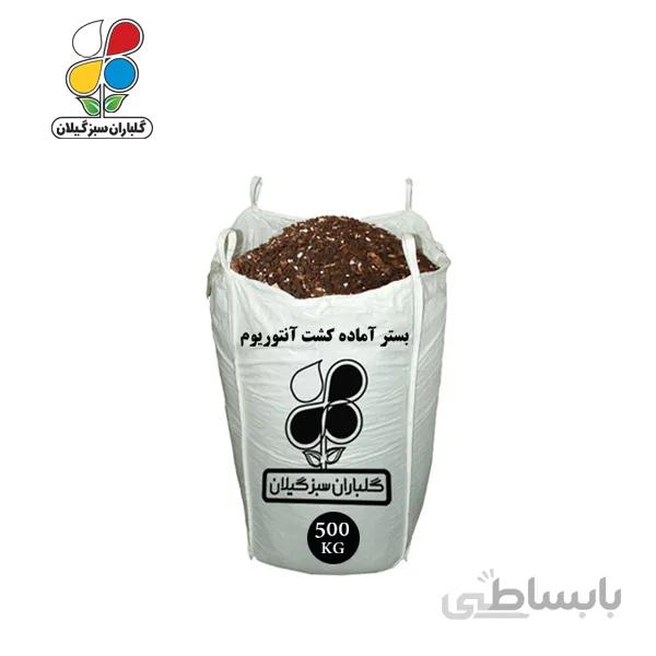 بستر آماده کشت آنتوریوم عمده 500 کیلویی