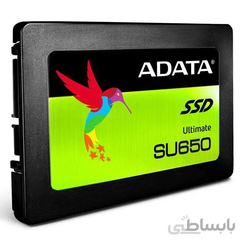 اس اس دی ای دیتا مدل SU650 ظرفیت 240 گیگابایت ا Adata SU650 SSD - 240GB