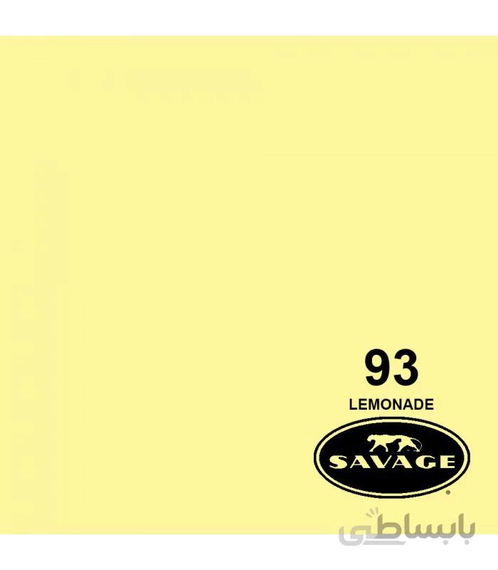 فون کاغذی SAVAGE کد رنگی ‌Lemonade 93-12