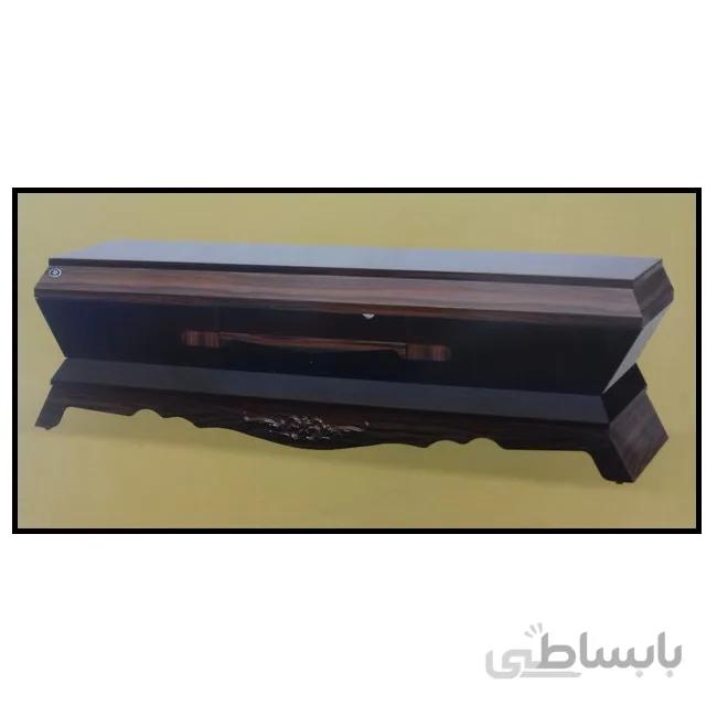 میز تلویزیون متین مدل R910 (مشکی/سدیر)