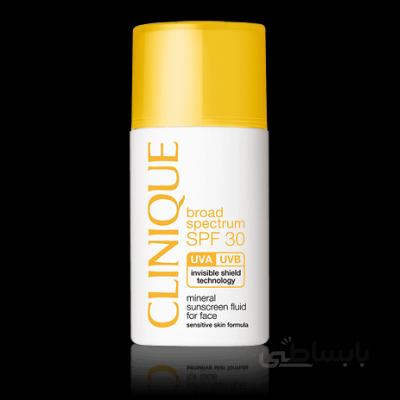 کرم ضد آفتاب کلینیک Clinique Mineral Sunscreen Fluid for Face SPF 30