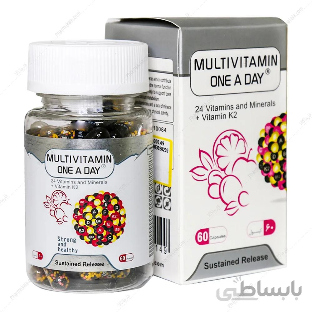 کپسول مولتی ویتامین وان ا دی One a day دنیا دارو سپهر 60 عددی