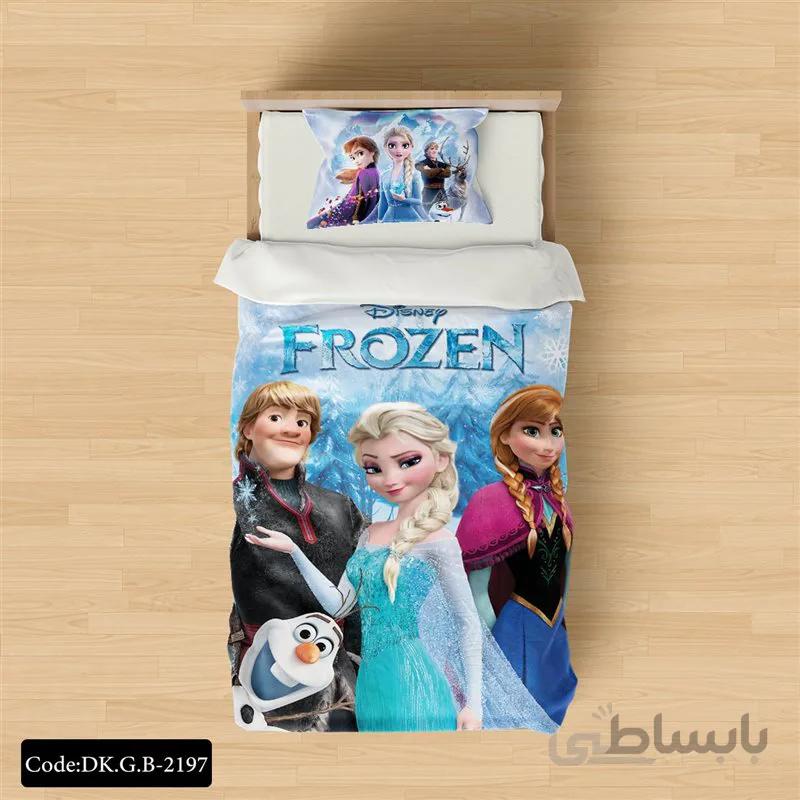 سرویس خواب مدل فروزن یک نفره 4 تکه کد DK.G.B-2197