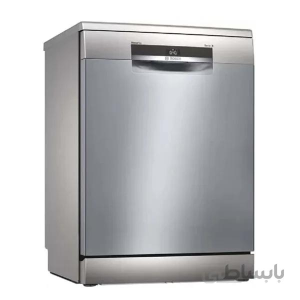 ظرفشویی بوش 13 نفره sms6eci03e ؛ ماشین ظرفشویی نقره ای سری 6 ا Bosch dishwasher 13 Place sms6eci03e silver