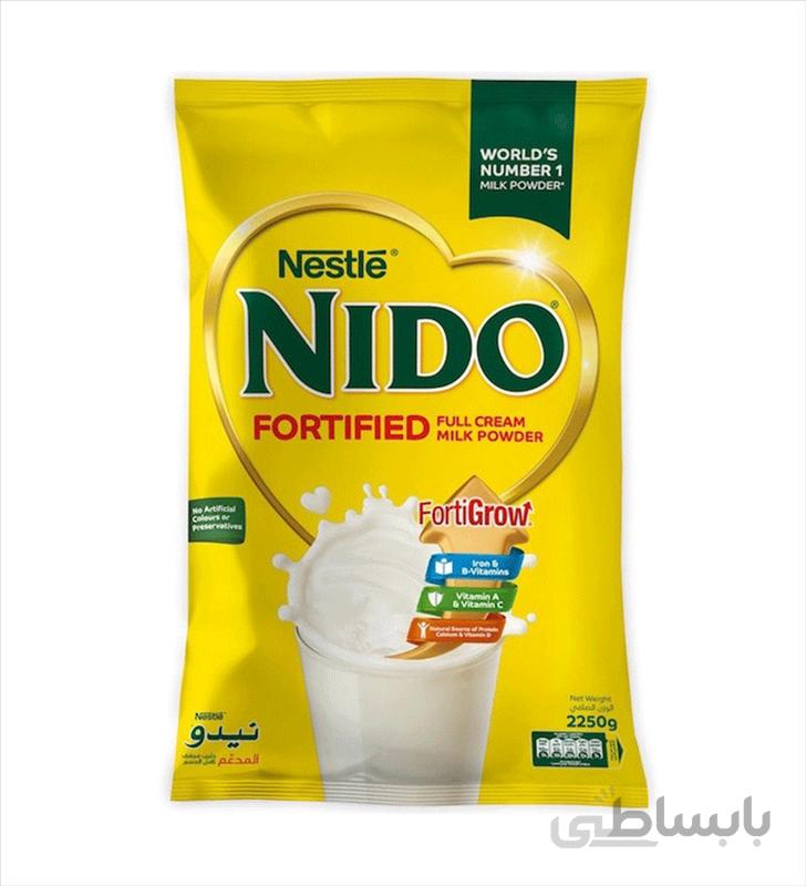 شیر خشک نیدو پاکتی 2/250 گرم NIDO
