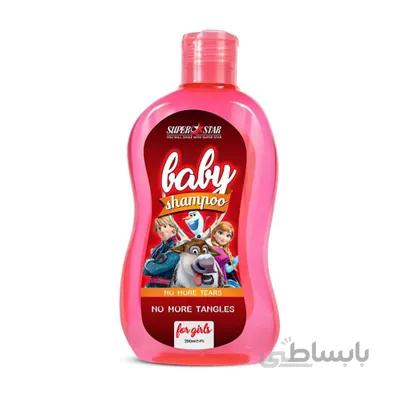 شامپو سر بچه دخترانه 250 میل صورتی
