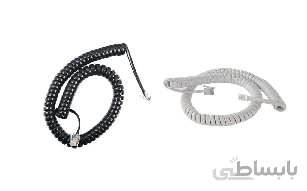 بند گوشی تلفنی فنری ا Spring phone cord