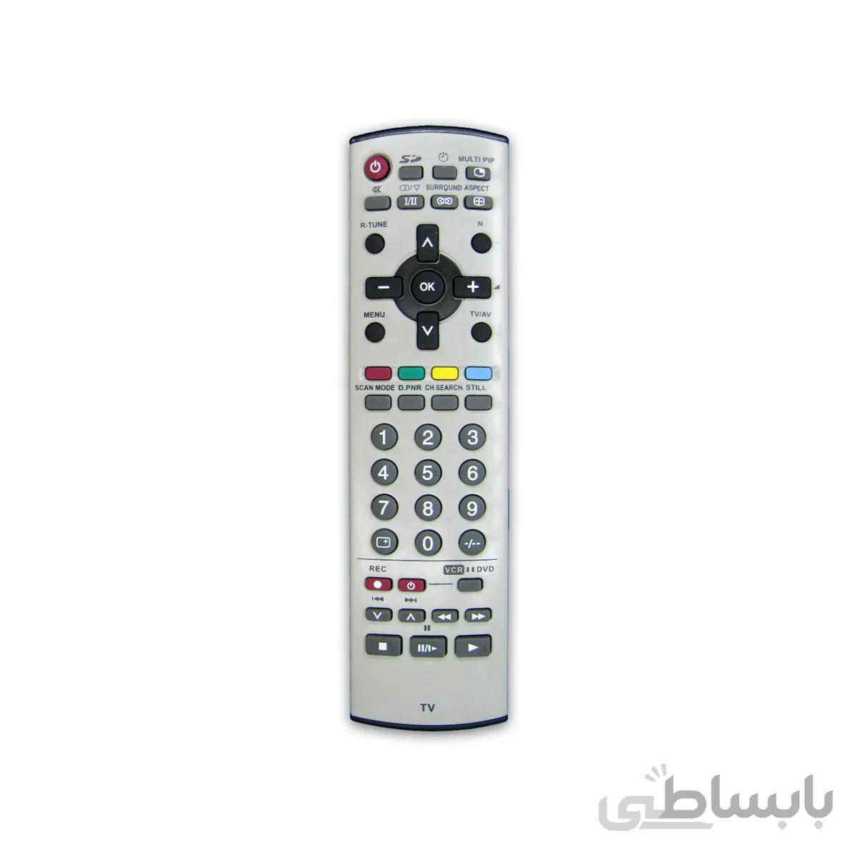 کنترل تلویزیون پاناسونیک طرح گایو دکمه مشکی panasonic