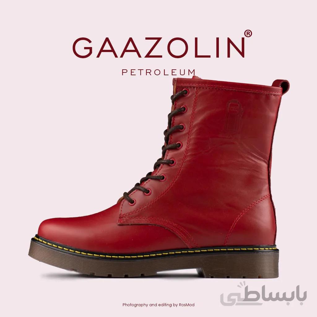 بوت پترولیوم گازولین چیلی – GAAZOLIN Petroleum Boots Red Hot Chili