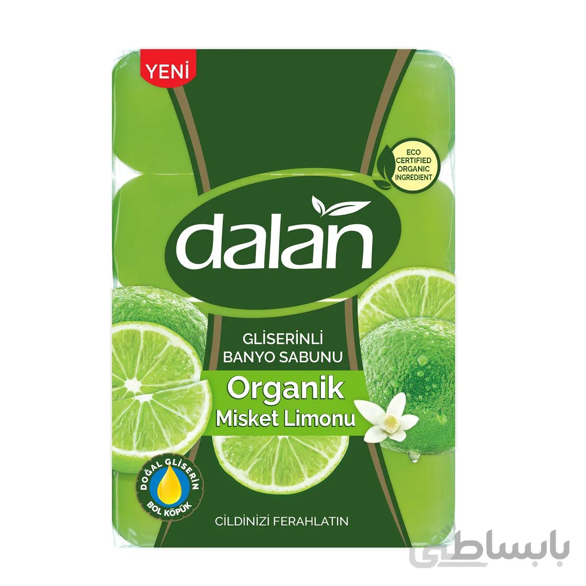 صابون دالان حاوی گلیسیرین و عصاره لیمو 4 عددی