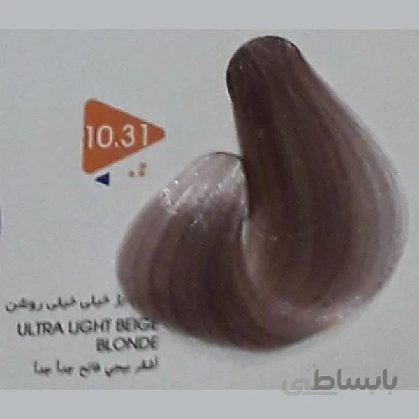 رنگ مو ویتامول Vitamol بلوند بژ خیلی خیلی روشن شماره 10/31 بژ حجم 120 میل