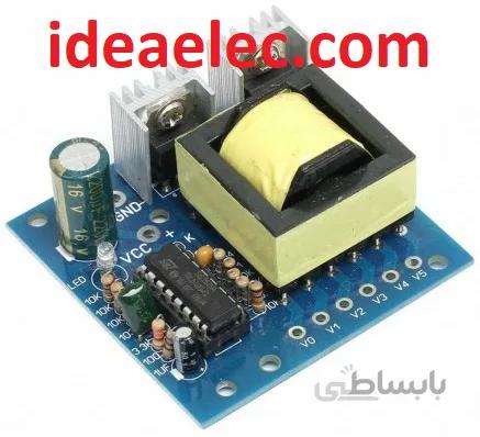 ماژول اینورتر باتری و برق مستقیم به متناوب Inverter DC to AC 150W