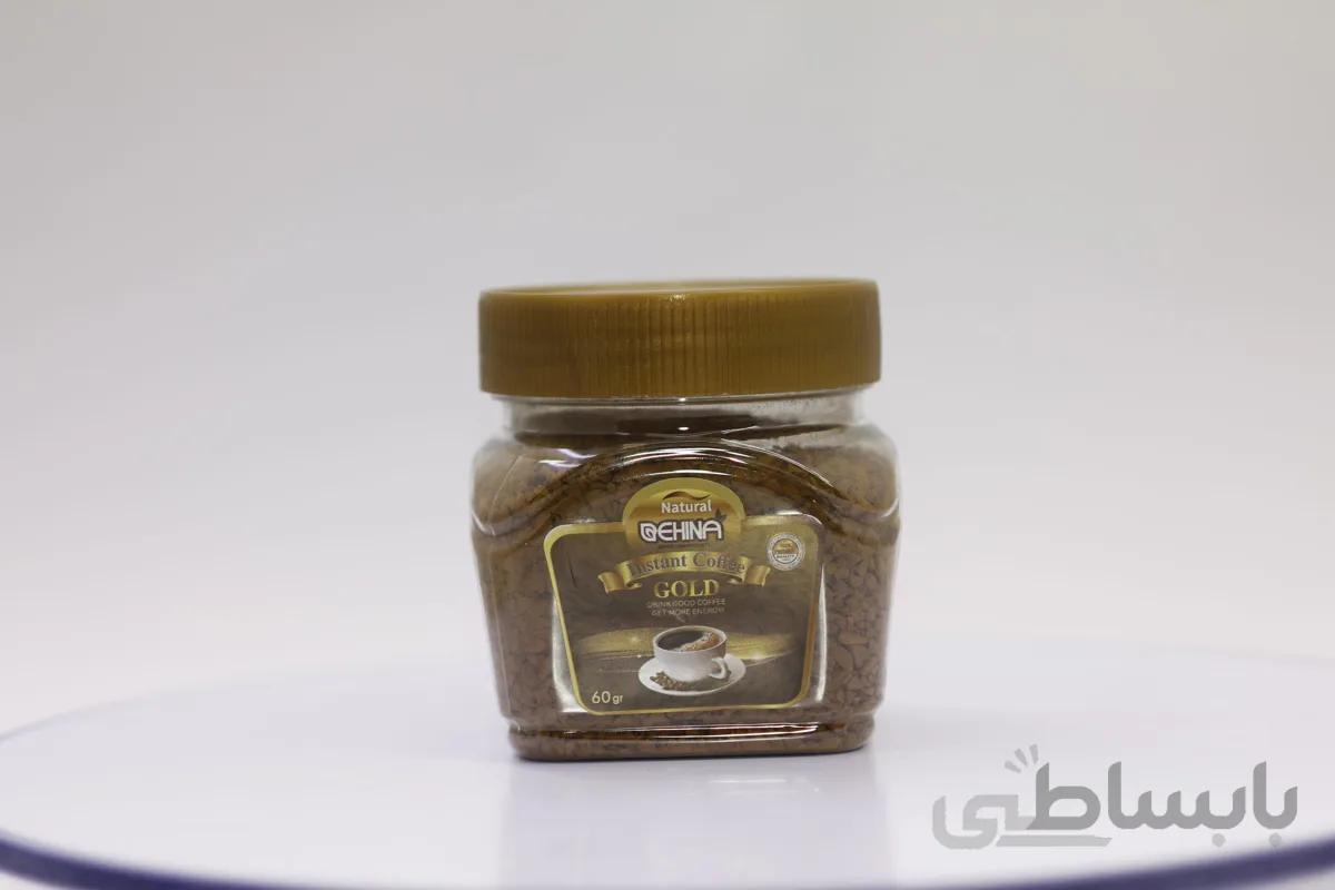 قهوه فوری گلد 60 گرمی بهینا-کارتن 16 تایی