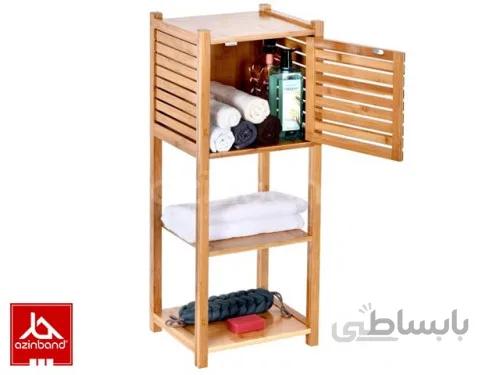 استند چوبی حمام شماره ۱۲ ا ساخته شده با چوب درختان میوه یا جنگلی