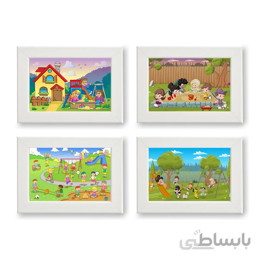 ست قاب عکس کودک کد 126
