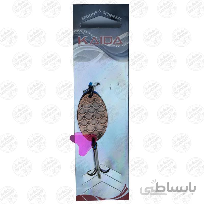 طعمه قاشقک ماهیگیری کایدا مسی 11 گرمی