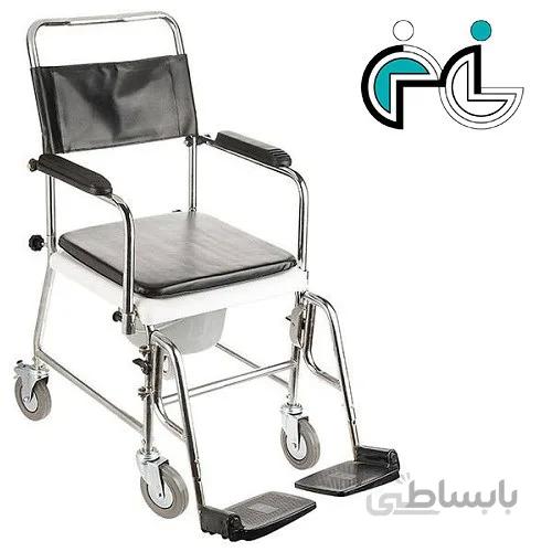 ویلچر حمام چرخ کوچک 790 ا Bathroom wheelchair model 790