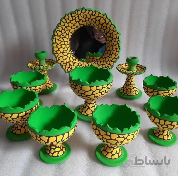 هفت سین سفالی سنگی کد ۱۰۱۰۶۲