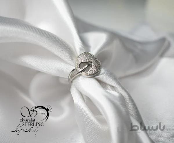 انگشتر نقره زنانه کد: 5317