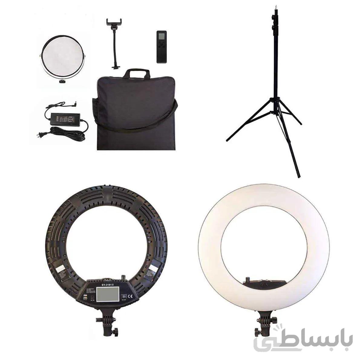 کیت رینگ لایت عکاسیYidoblo FE480 II به همراه سه پایه پرتابل و صفحه نمایش