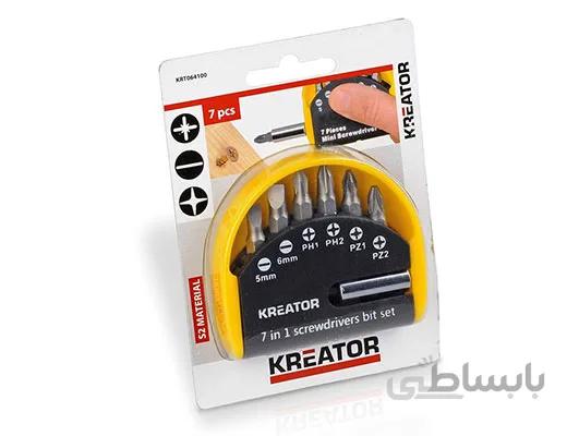 ست 7 عددی سرپیچگوشتی 25mm KRT064100