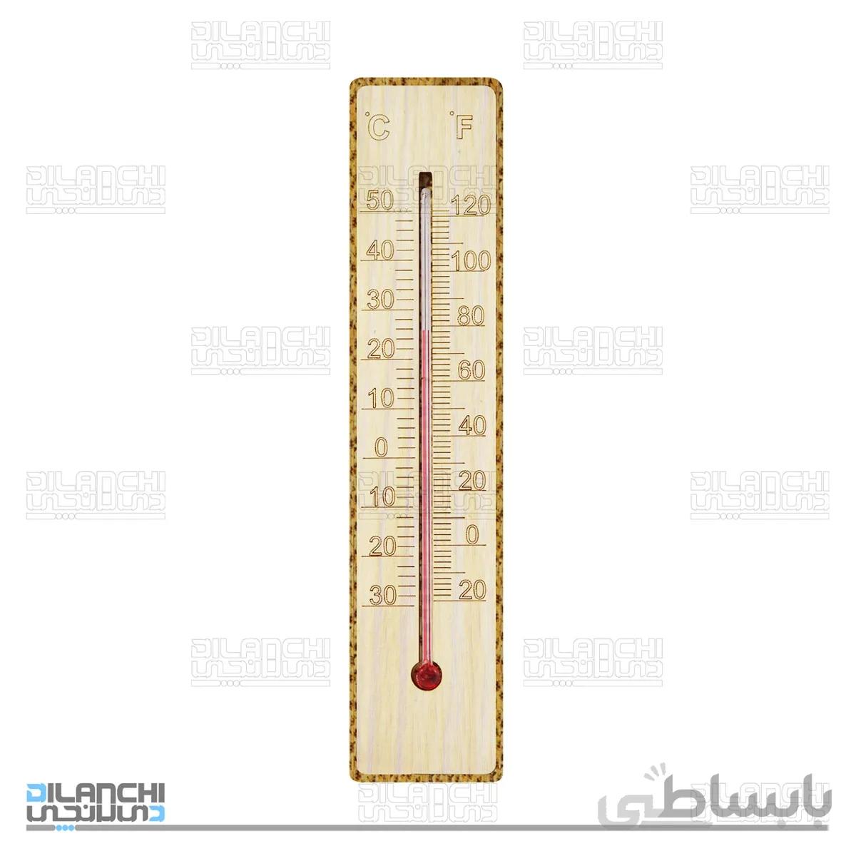 دماسنج الکلی رنگ کرم تیره
