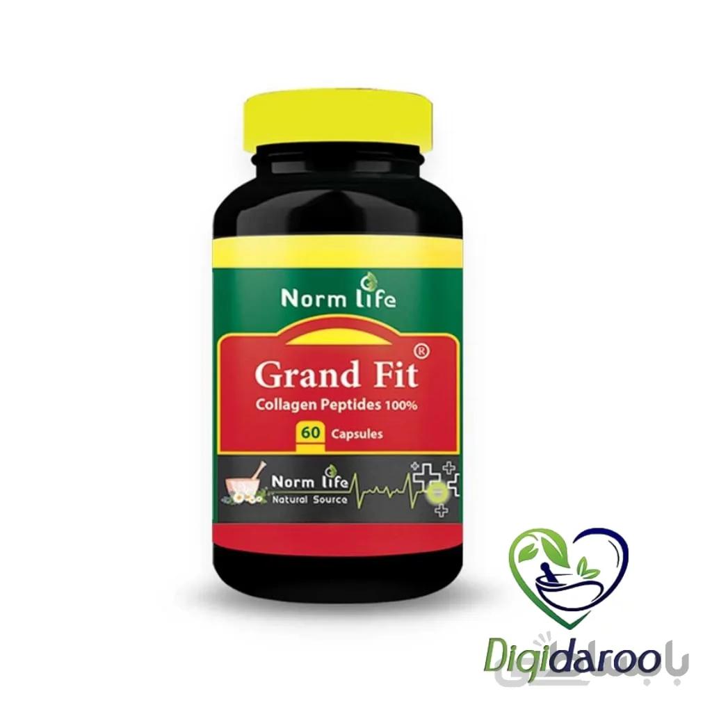 کپسول گرند فیت نورم لایف | ۶۰ عدد |جلوگیری از پیری پوست ا Norm Life Grand Fit - 60 Caps
