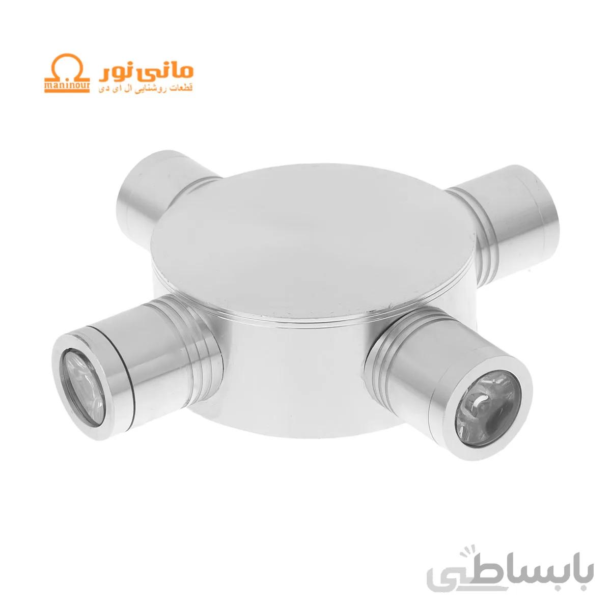 چراغ دکوراتیو چهار طرفه تک رنگ