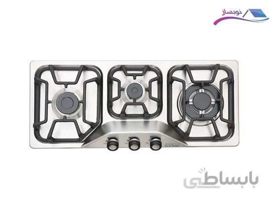 اجاق گاز صفحه ای کلایبرگ مدل S303 ا Clayberg plate stove model S303