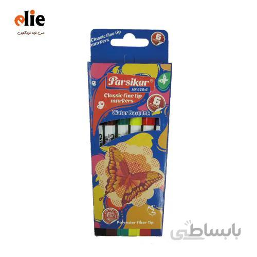 ماژیک 6 رنگ پارسی کار