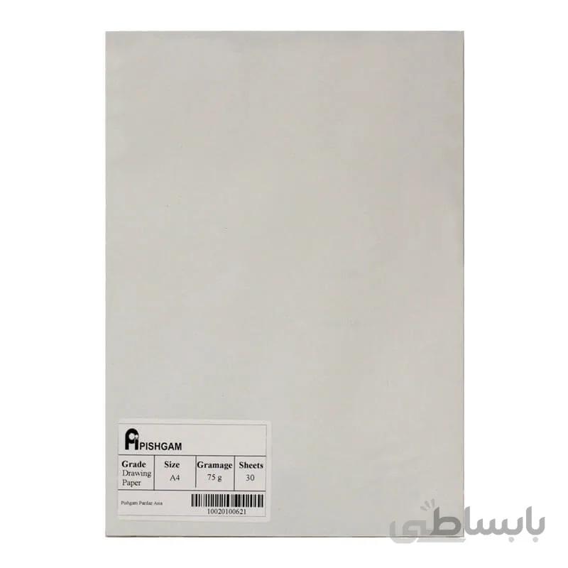 کاغذ طراحی 75g پیشگام 20x30cm بسته 30برگی