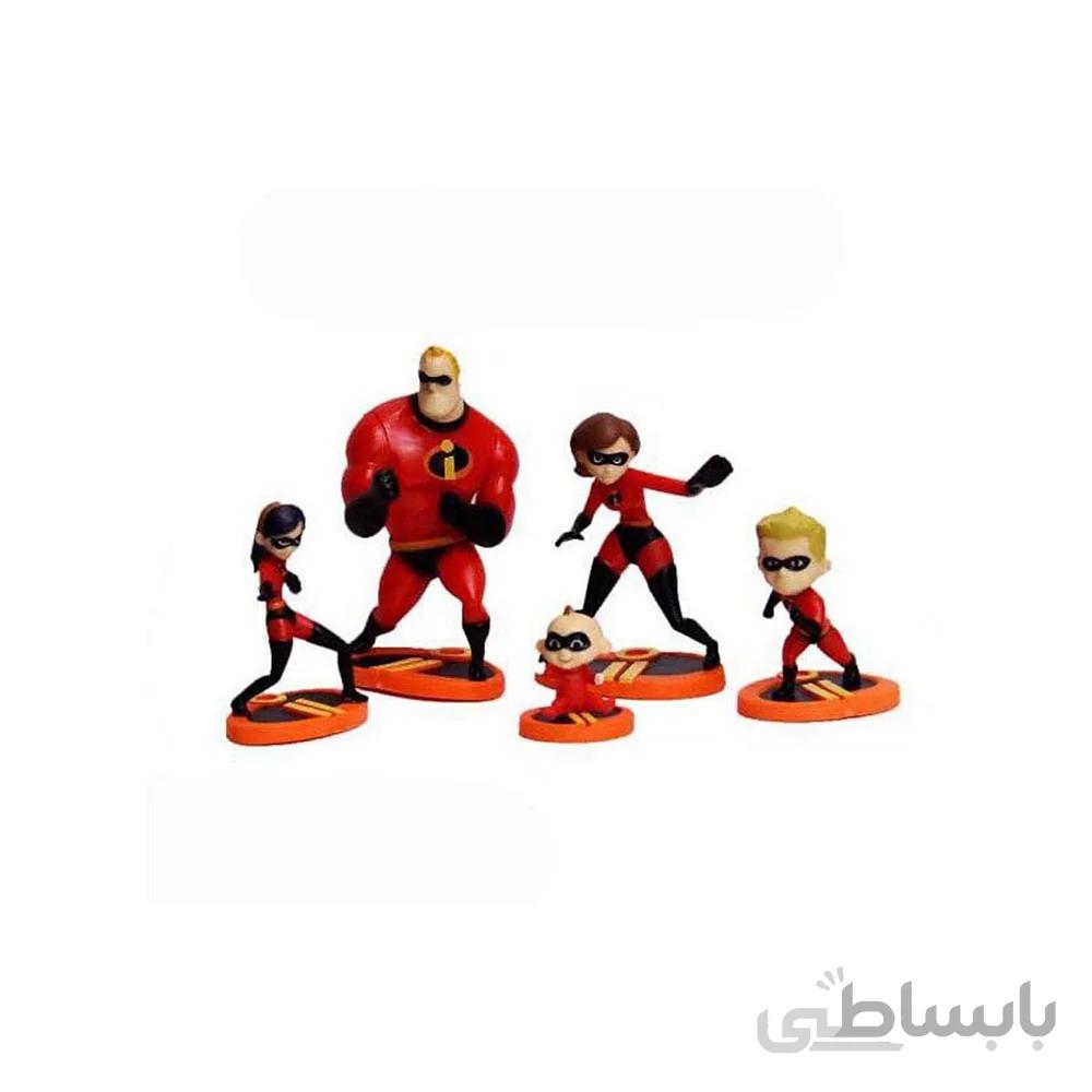 فیگور مدل شگفت انگیزان بسته 5 عددی