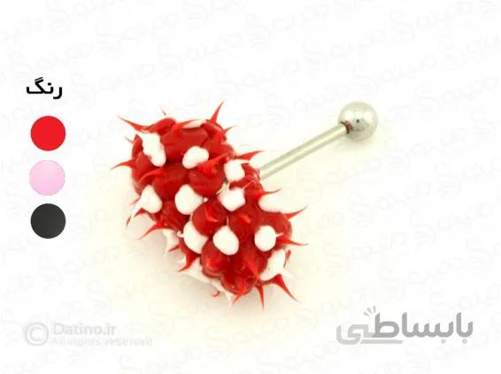 پیرسینگ زبان ویبره دار جانیکا benli-p-24