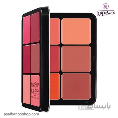 پالت رژگونه کرمی Ultra HD میکاپ فور اور