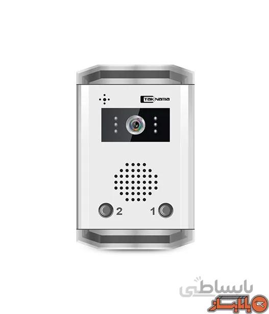 پنل آیفون تصویری تکنما 2 واحدی مدل K-2UM